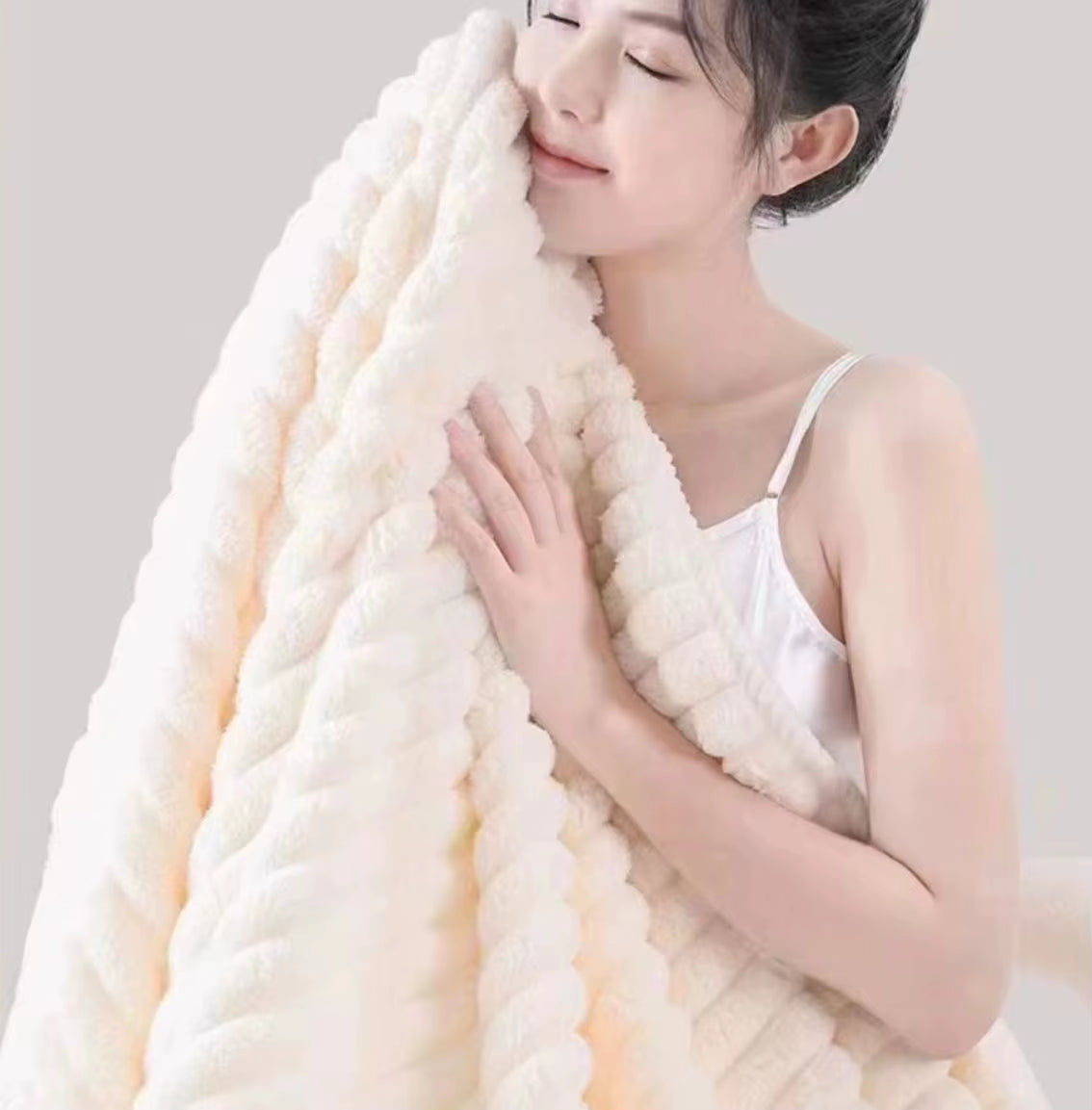 High Quality 280G Coral Fleece Bath Towel Increased Thickening Quick Drying Soft for Adults Home Use Not Easy to Lose Hair
